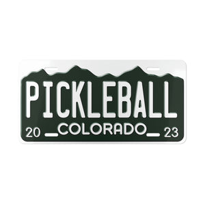 PICKLEBALL Colorado Vanity Plate