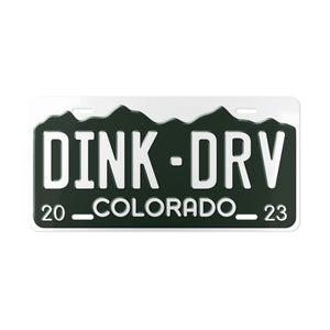 DINK-DRV Colorado Vanity Plate