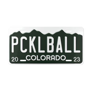 PCKLBALL Colorado Vanity Plate