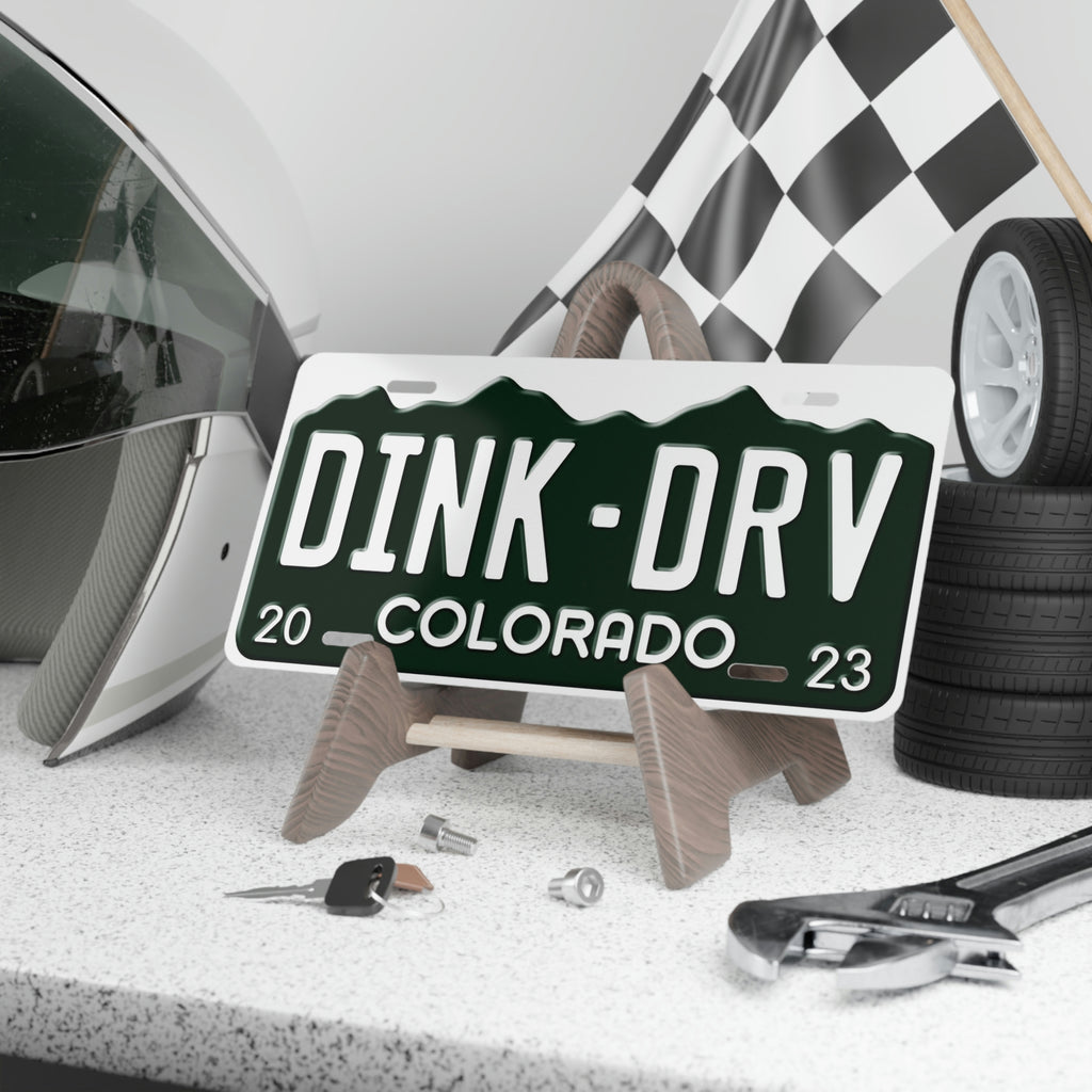 DINK-DRV Colorado Vanity Plate