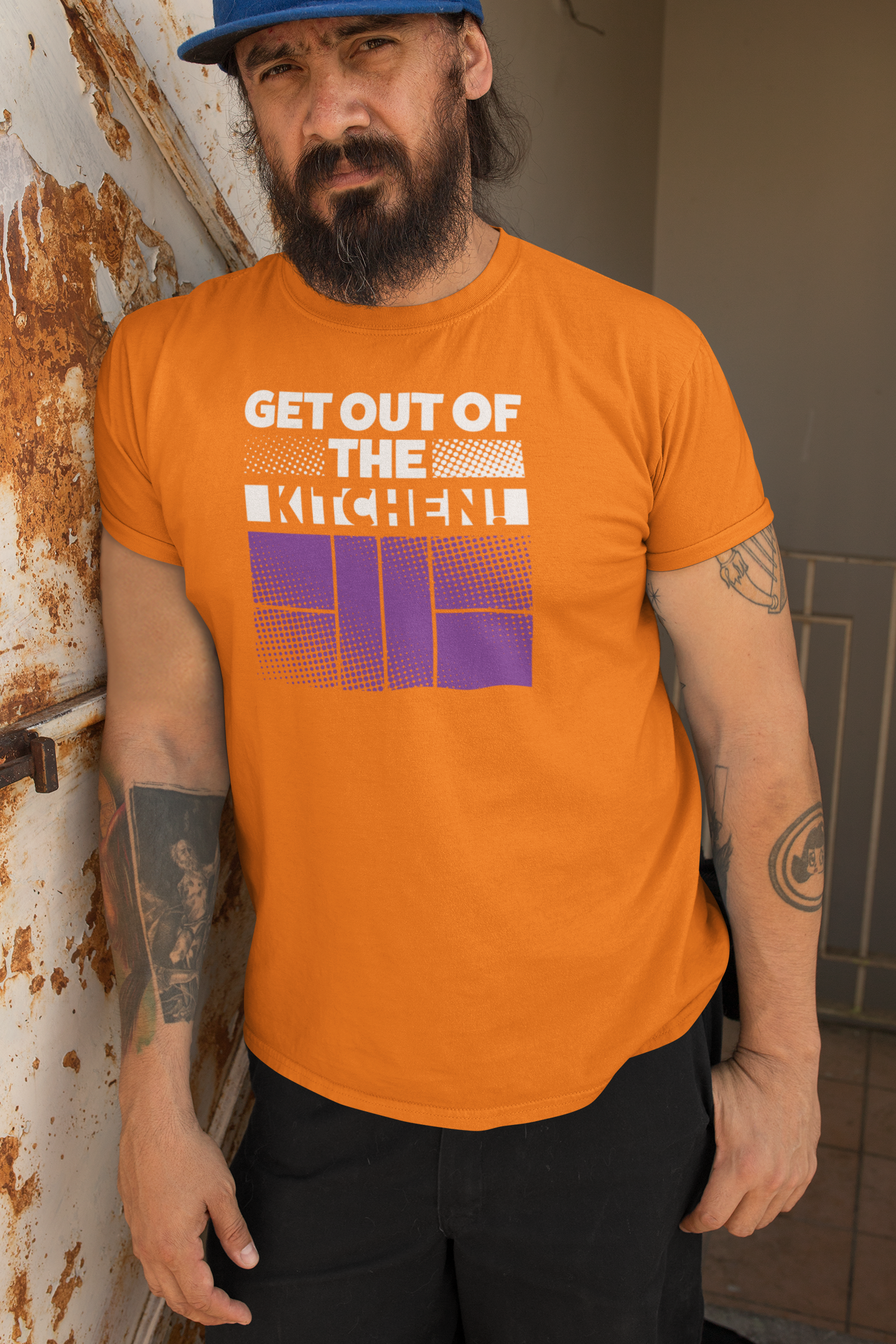 Get Out of the Kitchen Jersey Short Sleeve Tee